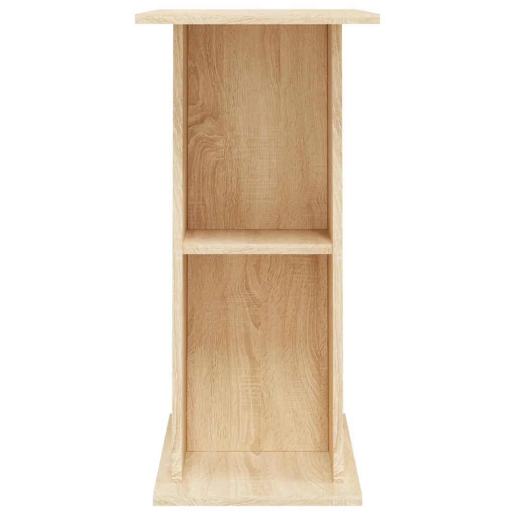 vidaXL Aquariumständer Sonoma-Eiche 75x36x72,5 cm Holzwerkstoff