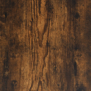 vidaXL Konsolentisch Räuchereiche 100x40x80 cm Holzwerkstoff