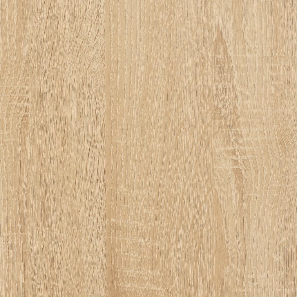 vidaXL Konsolentisch Sonoma-Eiche 75x19,5x75 cm Holzwerkstoff