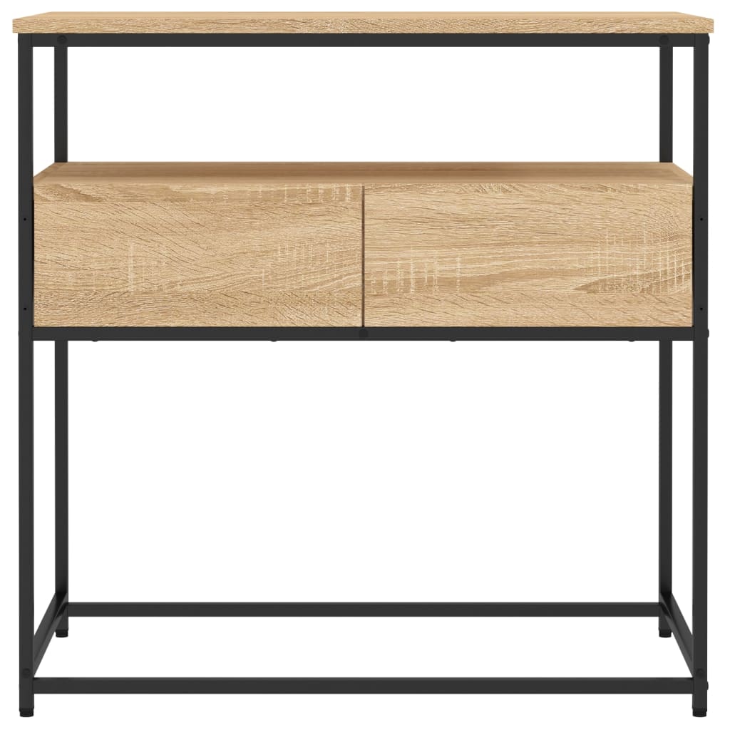 Konsolentisch Sonoma-Eiche 75x40x75 cm Holzwerkstoff Stilecasa