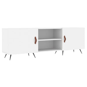 TV-Schrank Weiß 150x30x50 cm Holzwerkstoff Stilecasa