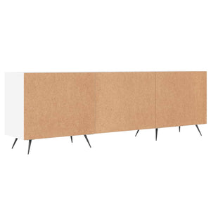 TV-Schrank Weiß 150x30x50 cm Holzwerkstoff Stilecasa