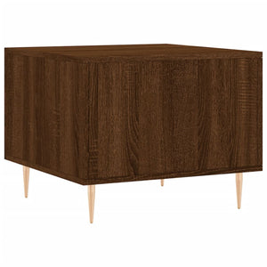 vidaXL Couchtisch Braun Eichen-Optik 50x50x40 cm Holzwerkstoff