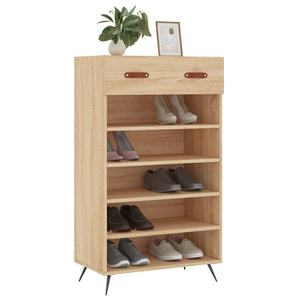 Schuhschrank Sonoma-Eiche 60x35x105 cm Holzwerkstoff