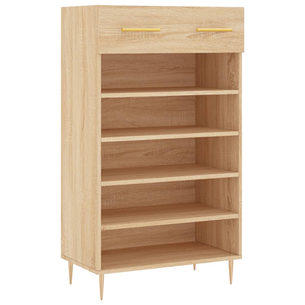 Schuhschrank Sonoma-Eiche 60x35x105 cm Holzwerkstoff