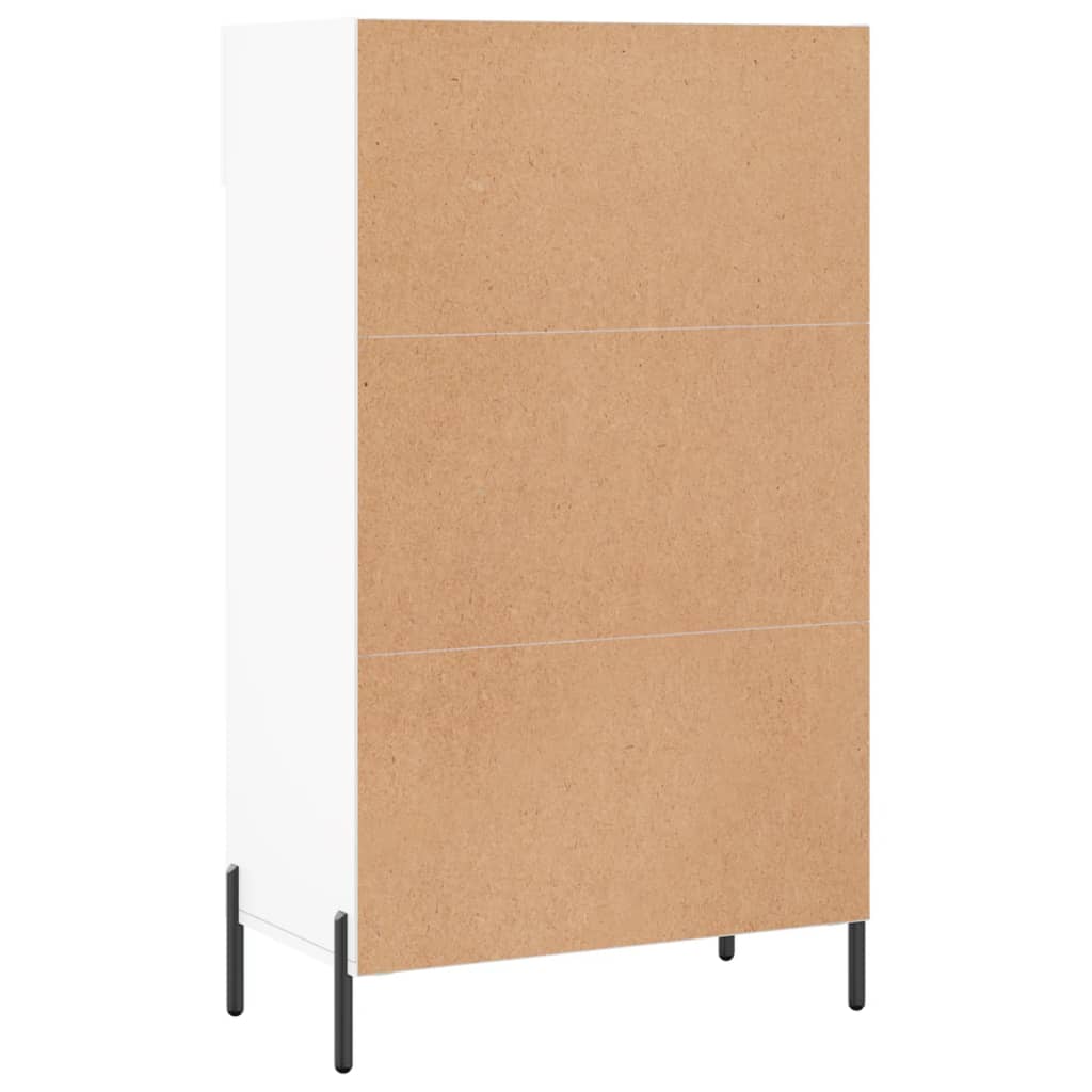 Schuhschrank Weiß 60x35x105 cm Holzwerkstoff