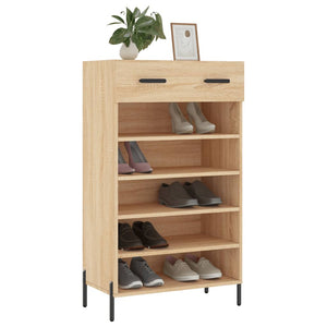 Schuhschrank Sonoma-Eiche 60x35x105 cm Holzwerkstoff