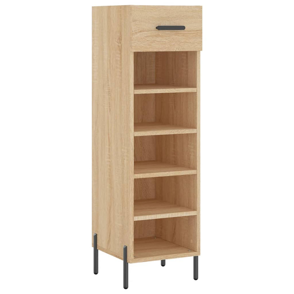 Schuhschrank Sonoma-Eiche 30x35x105 cm Holzwerkstoff Stilecasa