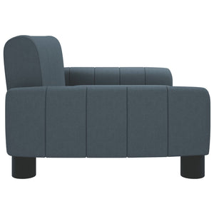 vidaXL Kindersofa Dunkelgrau 70x45x30 cm Stoff