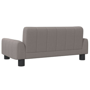 vidaXL Kindersofa Taupe 70x45x30 cm Stoff