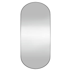 vidaXL Wandspiegel 25x60 cm Glas Oval