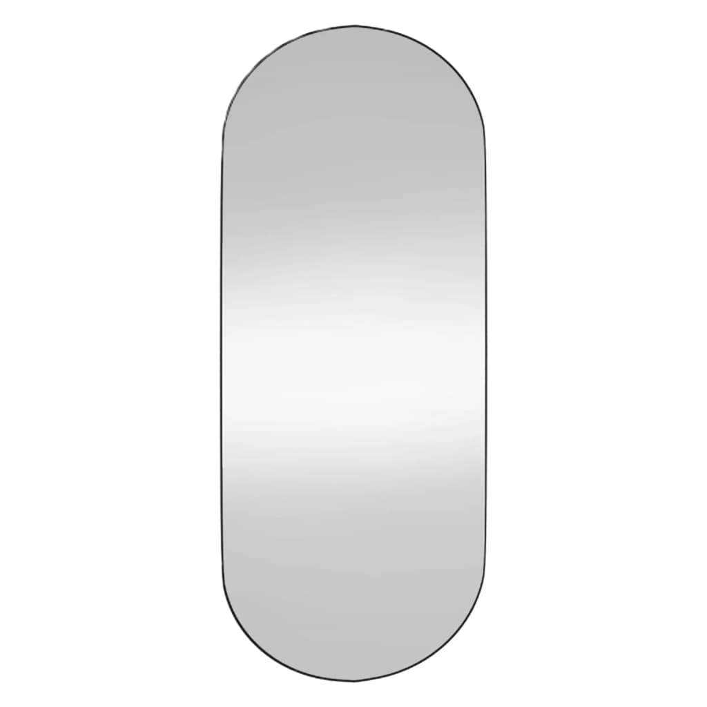 vidaXL Wandspiegel 25x60 cm Glas Oval