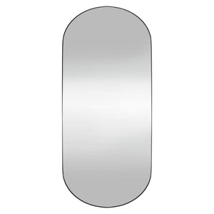 vidaXL Wandspiegel 35x80 cm Glas Oval