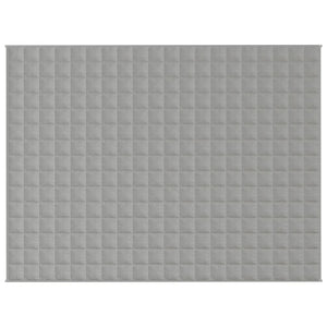 vidaXL Gewichtsdecke Grau 150x200 cm 11 kg Stoff