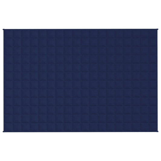 Gewichtsdecke Blau 120x180 cm 5 kg Stoff