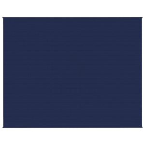 vidaXL Gewichtsdecke Blau 235x290 cm 15 kg Stoff