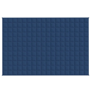 Gewichtsdecke Blau 120x180 cm 5 kg Stoff Stilecasa