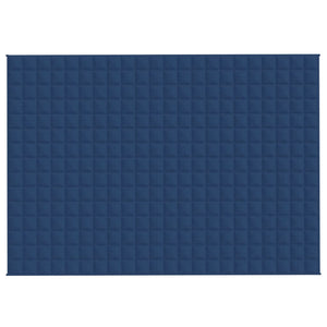 Gewichtsdecke Blau 155x220 cm 7 kg Stoff Stilecasa