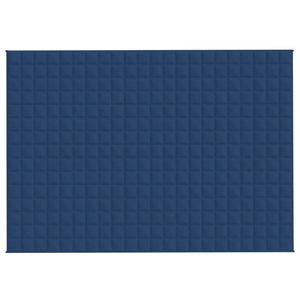 Gewichtsdecke Blau 155x220 cm 11 kg Stoff