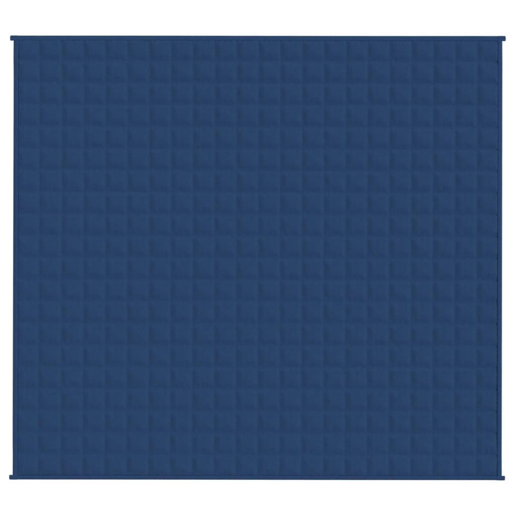 Gewichtsdecke Blau 200x225 cm 9 kg Stoff Stilecasa