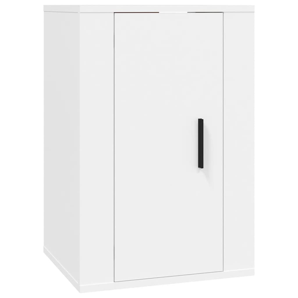 vidaXL TV-Wandschrank Weiß 40x34,5x60 cm