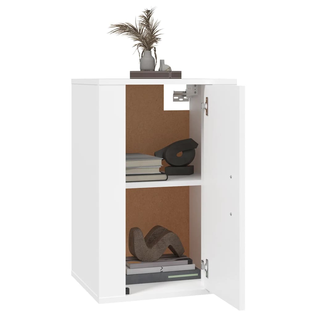 vidaXL TV-Wandschrank Weiß 40x34,5x60 cm