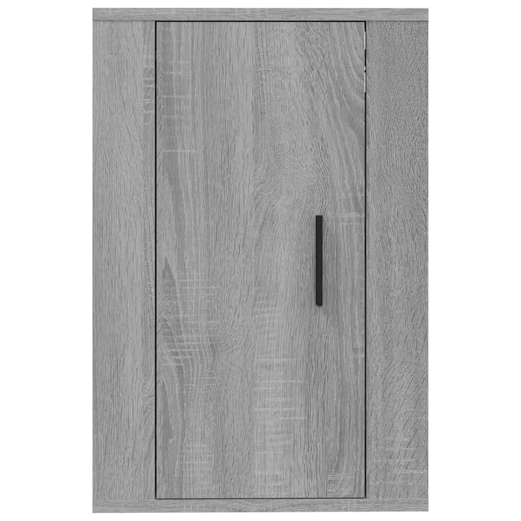 vidaXL TV-Wandschrank Grau Sonoma 40x34,5x60 cm