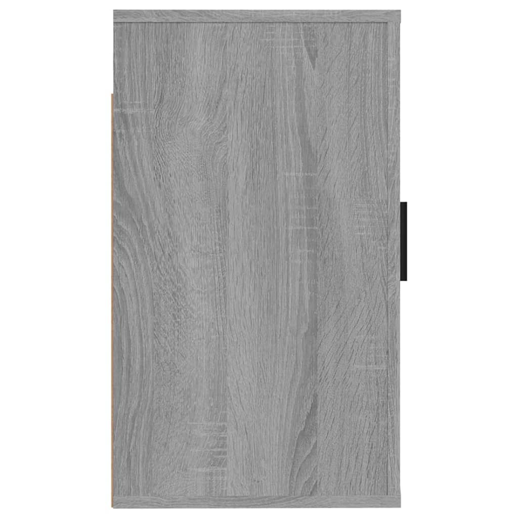 vidaXL TV-Wandschrank Grau Sonoma 40x34,5x60 cm