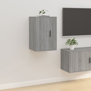 vidaXL TV-Wandschrank Grau Sonoma 40x34,5x60 cm