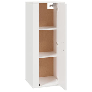 vidaXL TV-Wandschrank Weiß 40x34,5x100 cm