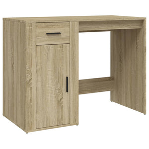 Schreibtisch Sonoma-Eiche 100x49x75 cm Holzwerkstoff Stilecasa