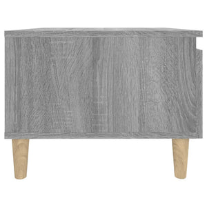 vidaXL Beistelltische 2 Stk. Grau Sonoma 50x46x35 cm Holzwerkstoff