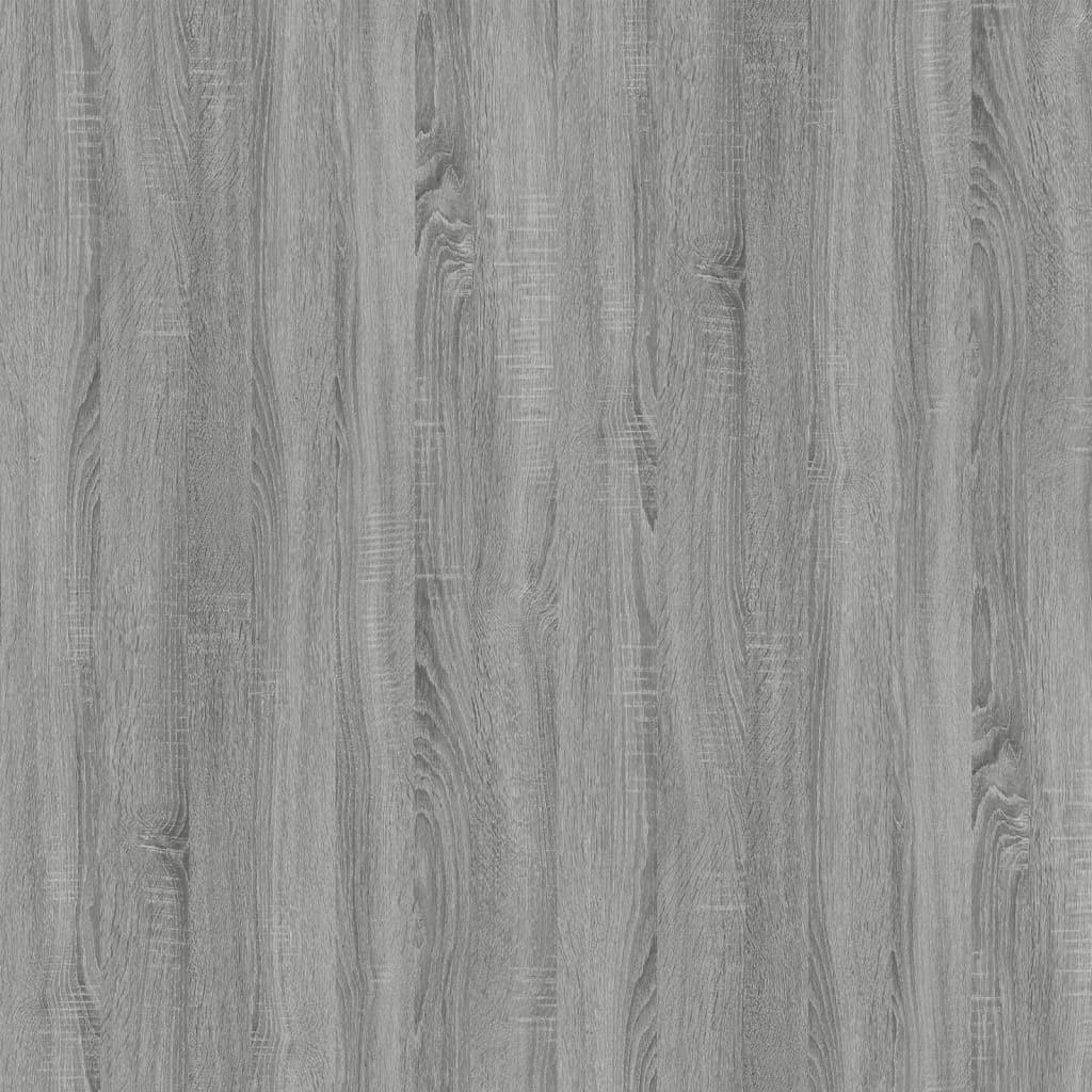 vidaXL Beistelltische 2 Stk. Grau Sonoma 50x46x35 cm Holzwerkstoff