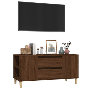 vidaXL TV-Schrank Braun Eichen-Optik 102x44,5x50 cm Holzwerkstoff