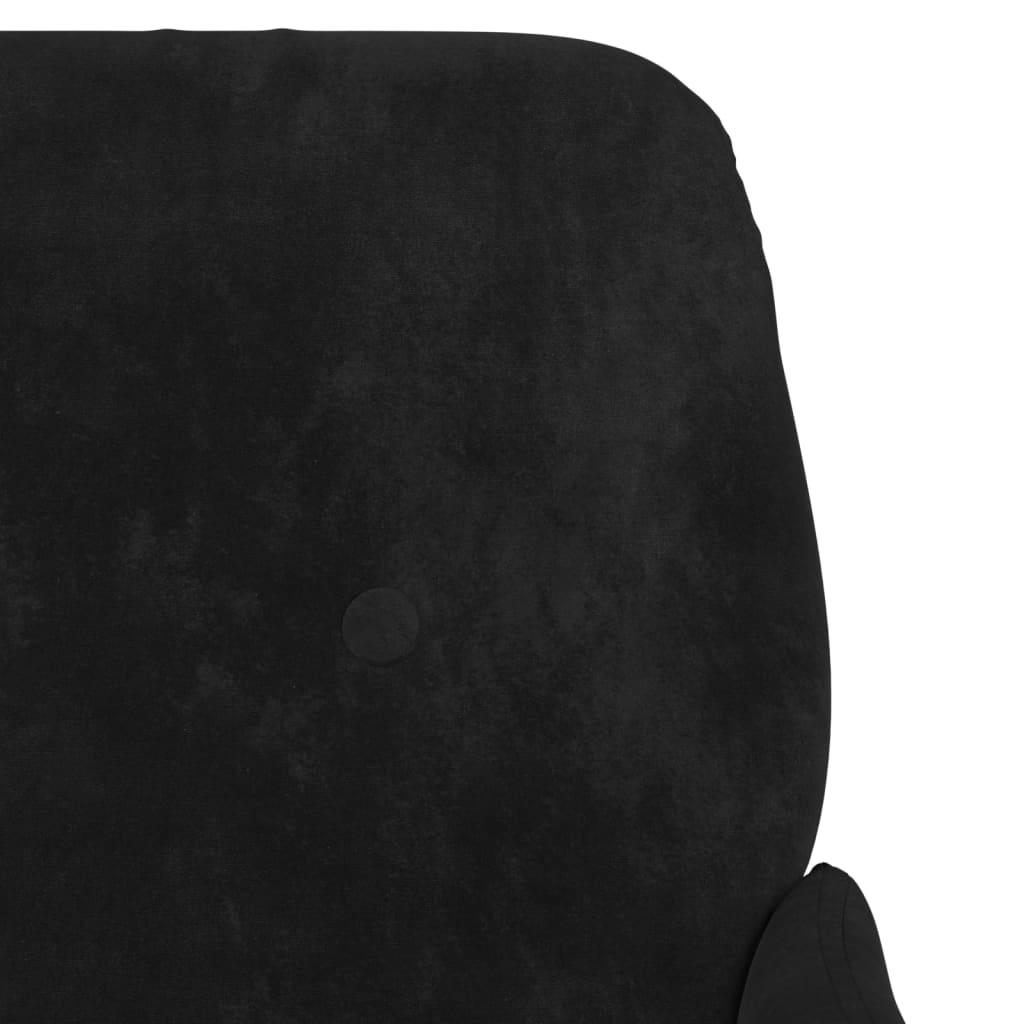 vidaXL Sessel Schwarz 62x79x79 cm Samt