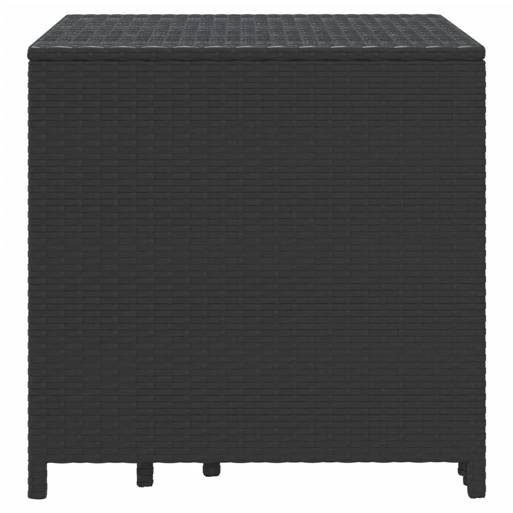 vidaXL Satztische 3 Stk. Schwarz Poly Rattan