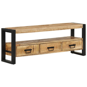 vidaXL TV-Schrank 120x30x45 cm Massivholz Mango