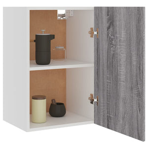 vidaXL Hängeschrank Grau Sonoma 39,5x31x60 cm Holzwerkstoff