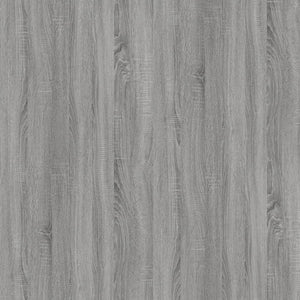 Rollschrank Grau Sonoma 60x45x60 cm Holzwerkstoff Stilecasa