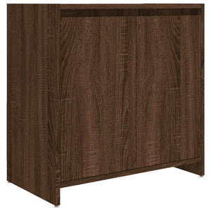 Badschrank Braun Eichen-Optik 60x33x61 cm Holzwerkstoff Stilecasa