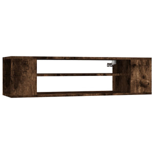 vidaXL TV-Wandschrank Räuchereiche 100x30x26,5 cm Holzwerkstoff