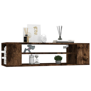 vidaXL TV-Wandschrank Räuchereiche 100x30x26,5 cm Holzwerkstoff