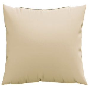 vidaXL Sofakissen 4 Stk. Beige 40x40 cm Stoff