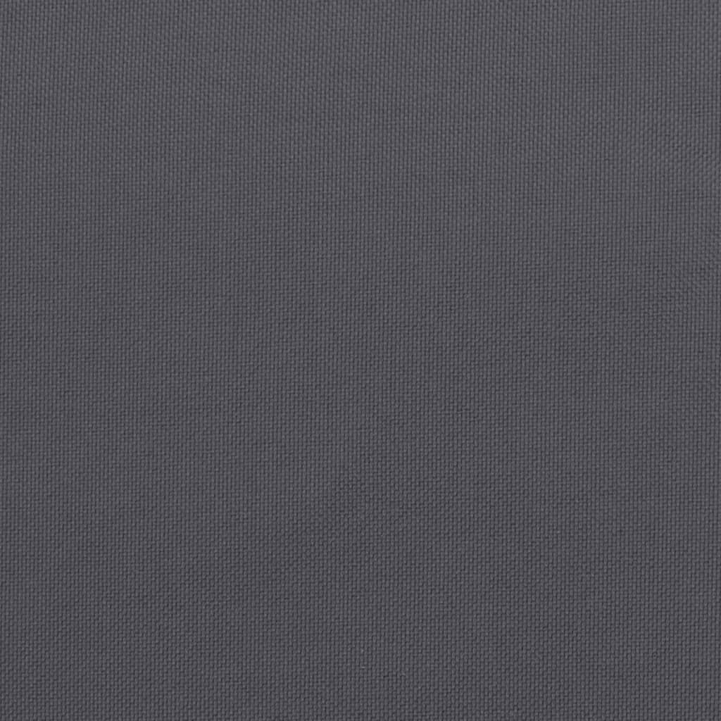 vidaXL Palettenkissen Grau 60x60x12 cm Stoff