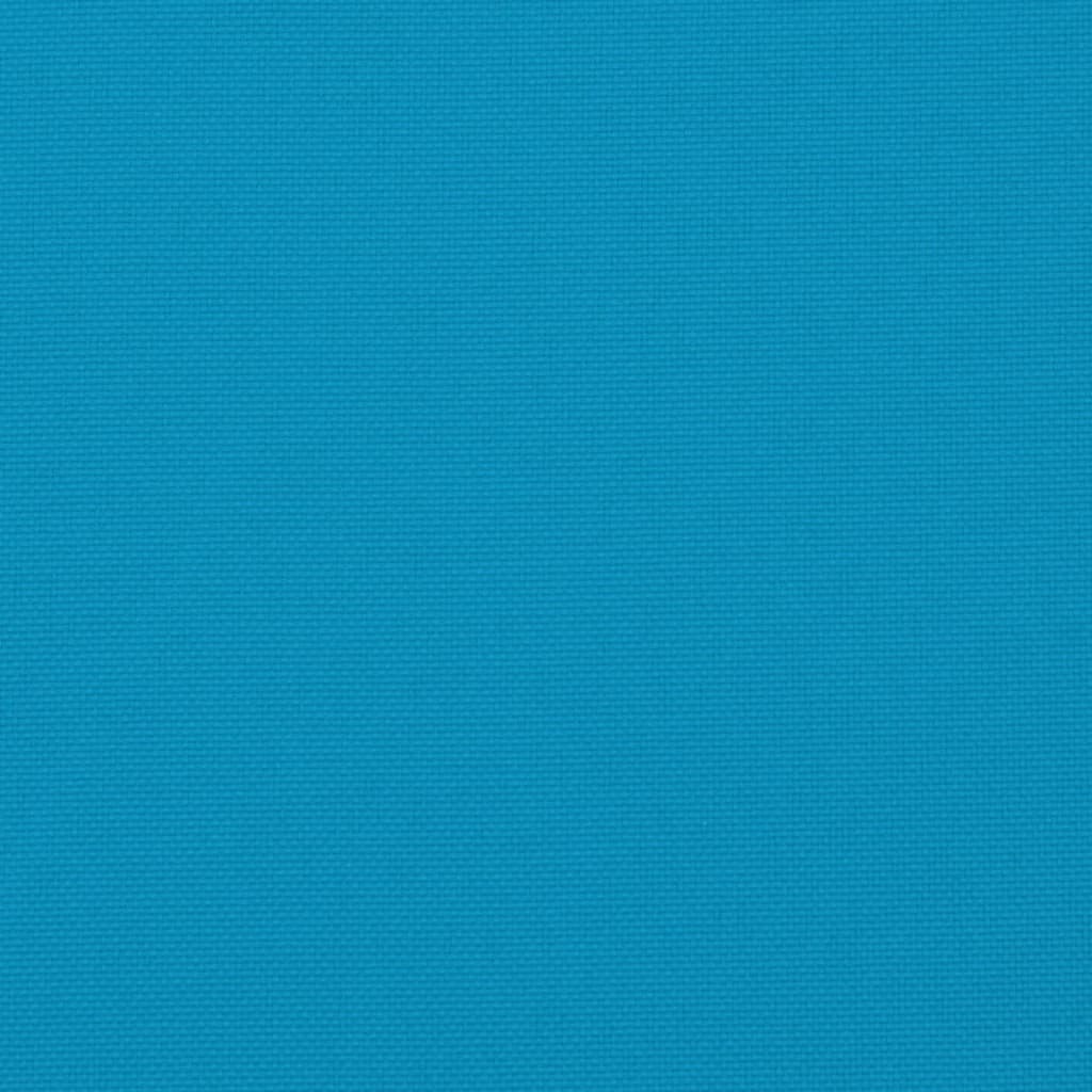 vidaXL Palettenkissen Blau 60x60x12 cm Stoff