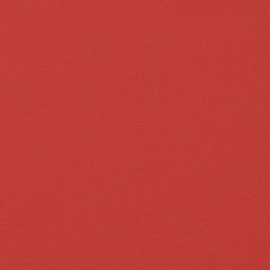 vidaXL Palettenkissen Rot 60x60x12 cm Stoff