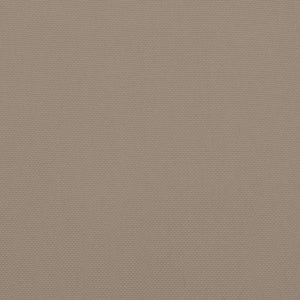 vidaXL Palettenkissen Taupe 120x80x12 cm Stoff