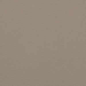 vidaXL Stuhlkissen 2 Stk. Taupe 40x40x7 cm Oxford-Gewebe