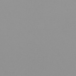 vidaXL Stuhlkissen 2 Stk. Grau 50x50x7 cm Oxford-Gewebe