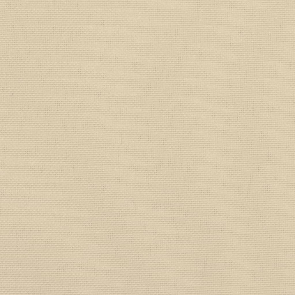 vidaXL Gartenbank-Auflage Beige 100x50x7 cm Oxford-Gewebe